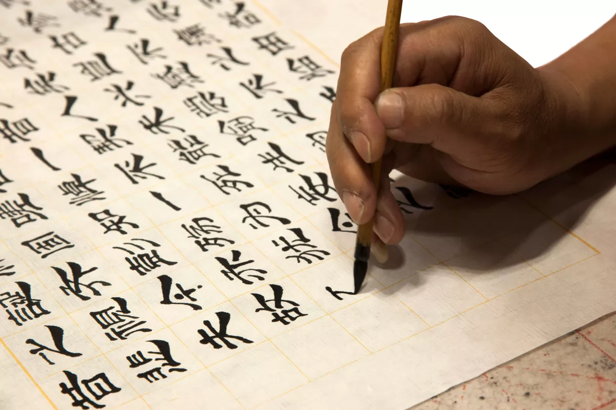Китайская письменность каллиграфия